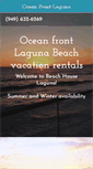 Mobile Screenshot of beachhouselaguna.com